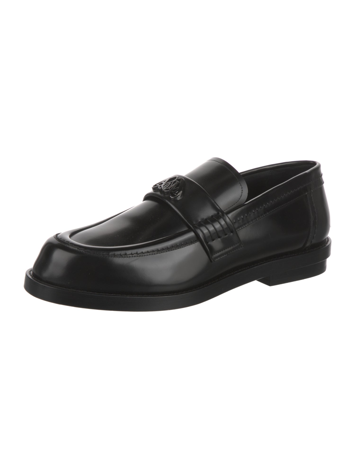 Alexander McQueen Patent Leather Dress Loafers