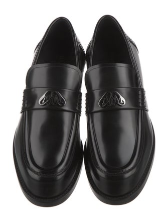 Alexander McQueen Patent Leather Dress Loafers
