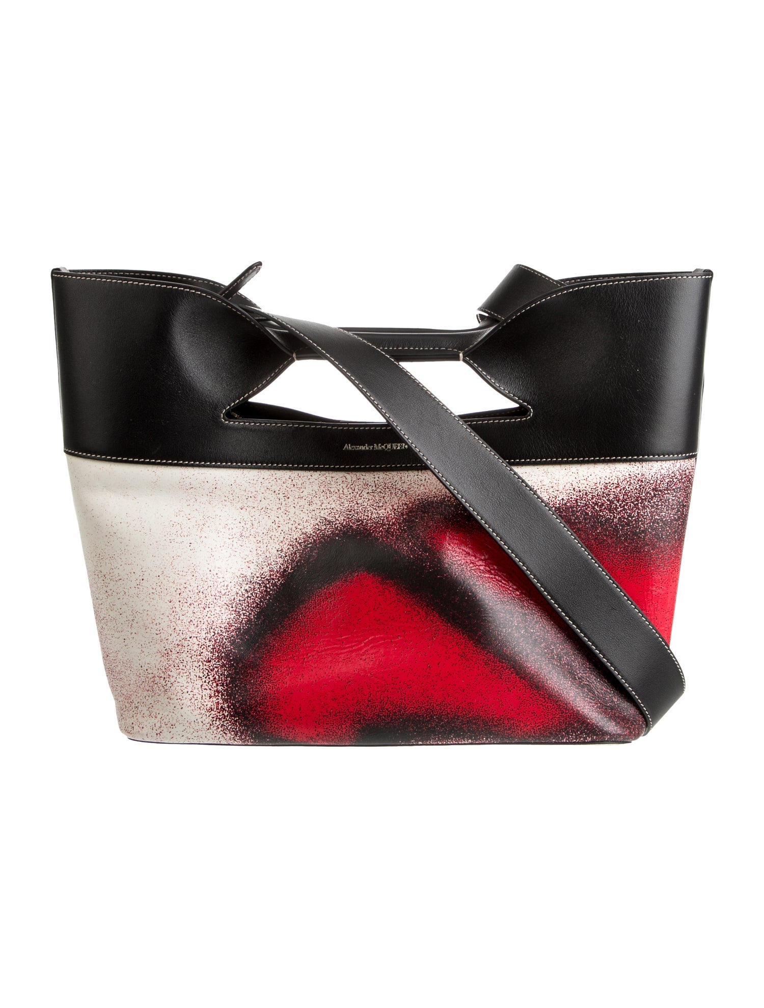 Alexander McQueen Leather Bucket Bag w/ Tags