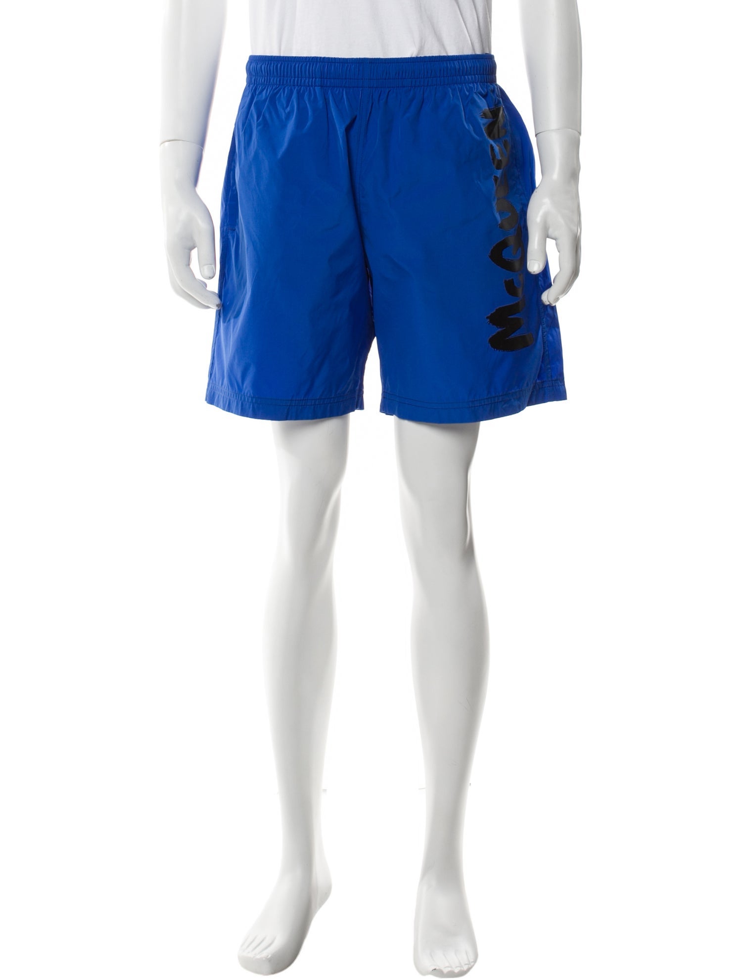 Alexander McQueen Graphic Print Swim Trunks w/ Tags