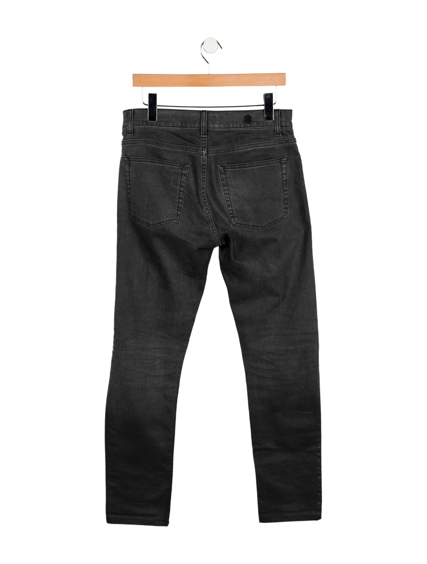 Alexander McQueen Mid-Rise Straight Leg Jeans