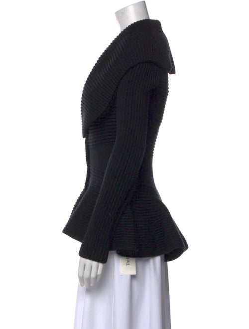 Alexander McQueen Wool V-Neck Sweater