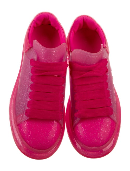 Alexander McQueen Rubber Glitter Accents Sneakers