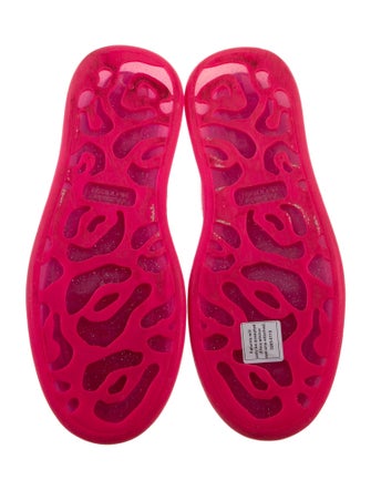 Alexander McQueen Rubber Glitter Accents Sneakers