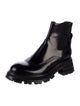 Alexander McQueen Patent Leather Chelsea Boots