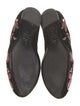Alexander McQueen Velvet Floral Print Loafers