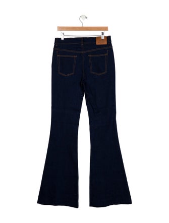 Alexander McQueen High-Rise Wide Leg Jeans