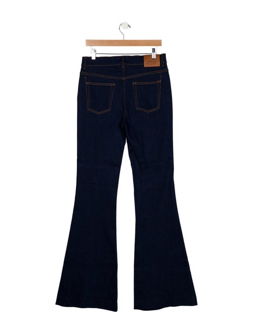 Alexander McQueen High-Rise Wide Leg Jeans