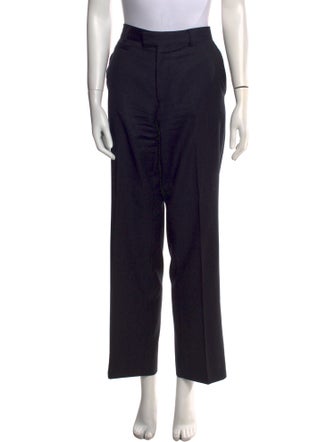Alexander McQueen Wool Wide Leg Pants