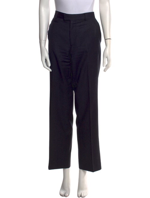 Alexander McQueen Wool Wide Leg Pants