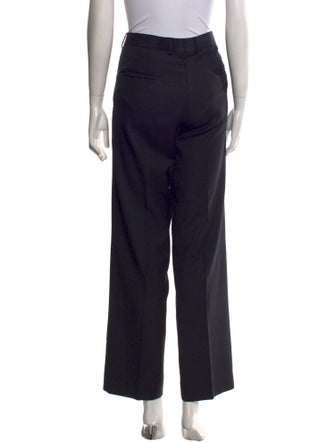 Alexander McQueen Wool Wide Leg Pants