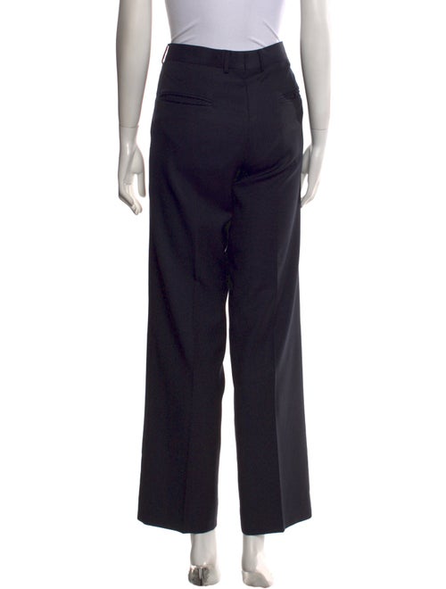 Alexander McQueen Wool Wide Leg Pants