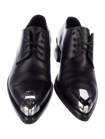 Alexander McQueen Leather Derby Shoes