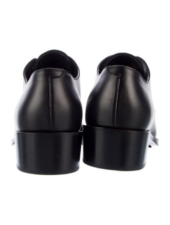 Alexander McQueen Leather Derby Shoes
