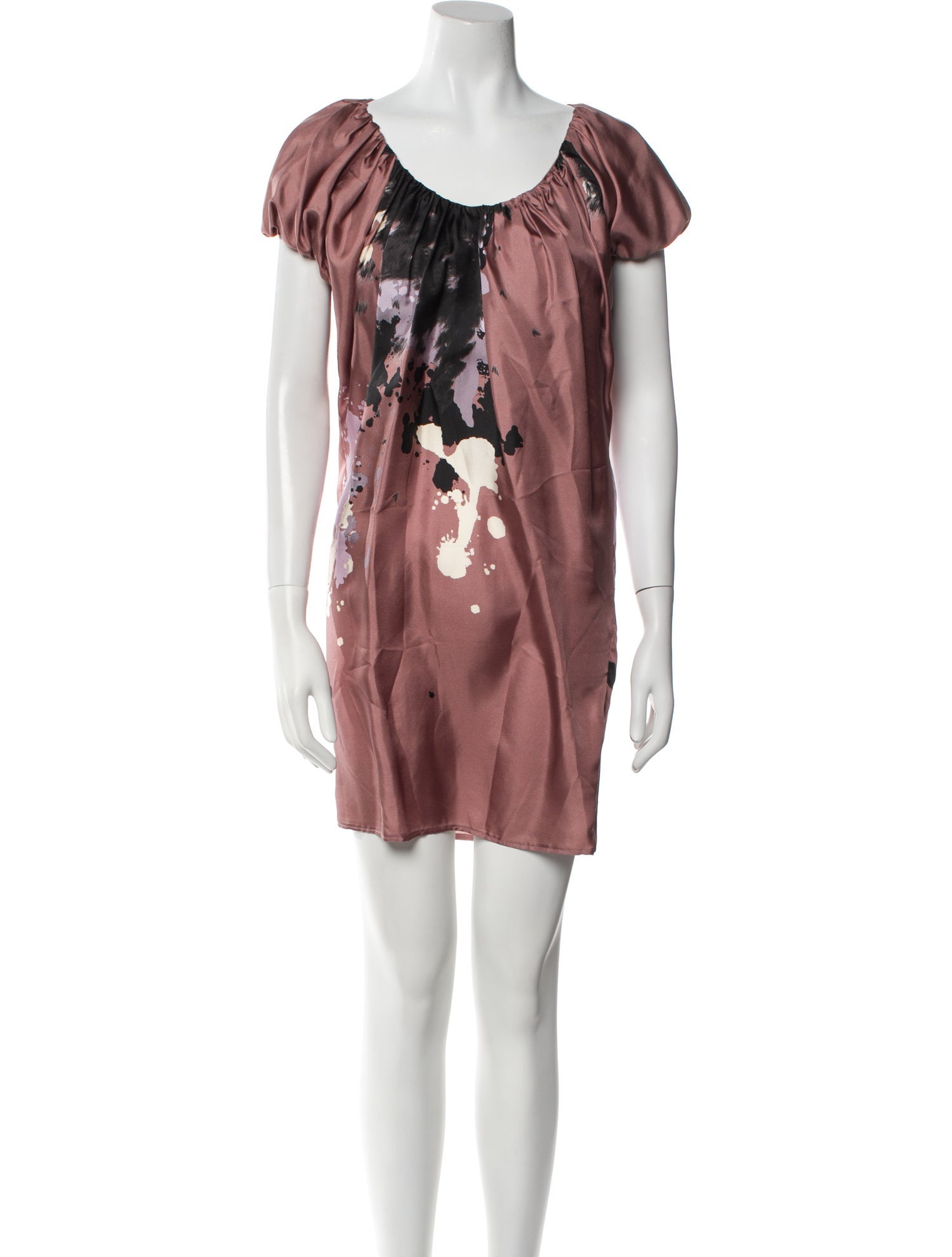 McQ Alexander McQueen Silk Mini Dress