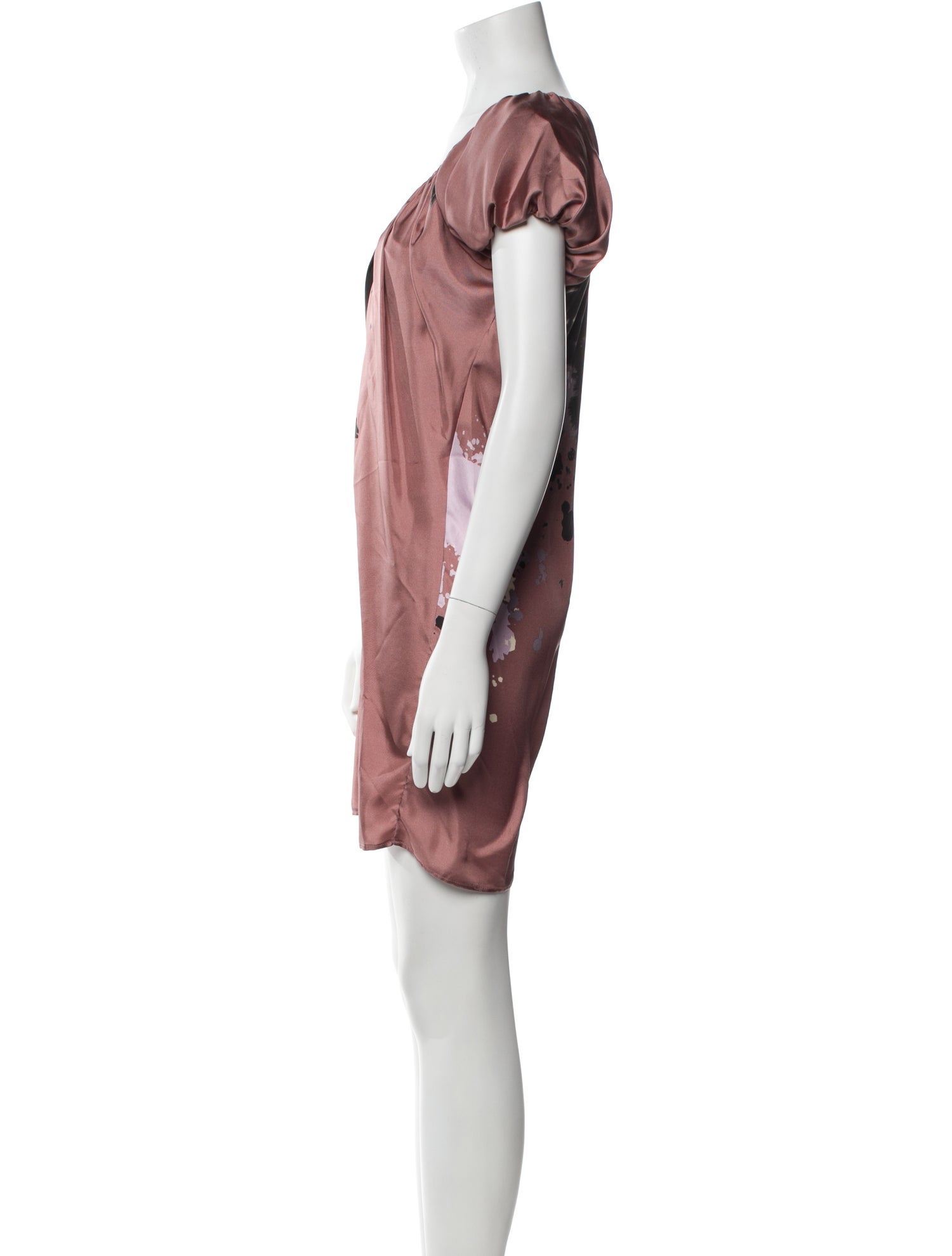 McQ Alexander McQueen Silk Mini Dress