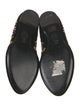 Alexander McQueen Velvet Patterned Loafers