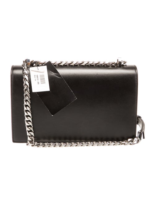 Alexander McQueen Skull Leather Knuckle Ring Bag