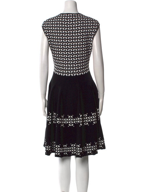 Alexander McQueen Lace Pattern Knee-Length Dress