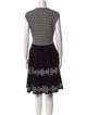 Alexander McQueen Lace Pattern Knee-Length Dress
