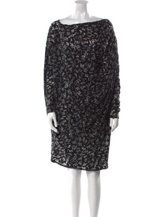 McQ Alexander McQueen Printed Mini Dress