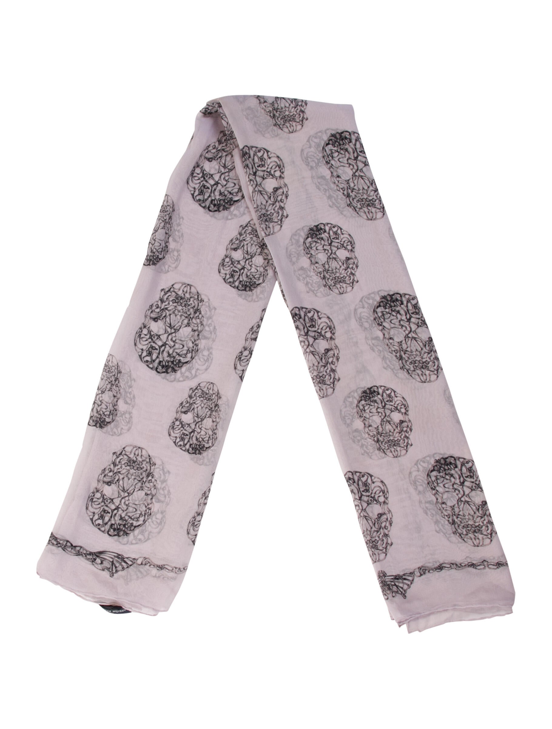 Alexander McQueen Silk Vintage Scarf