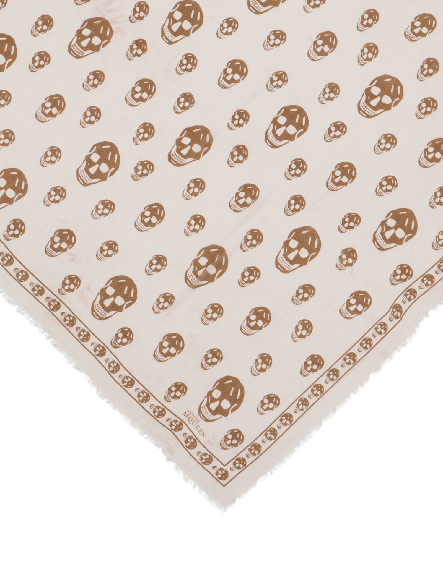 Alexander McQueen Silk Skull Scarf