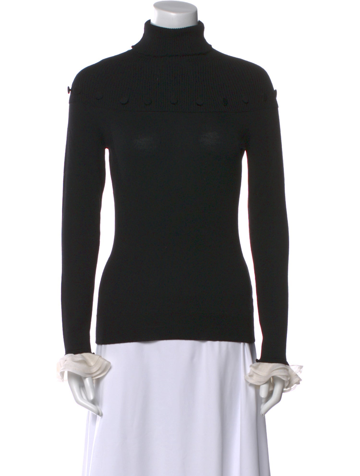 Alexander McQueen Wool Turtleneck Sweater