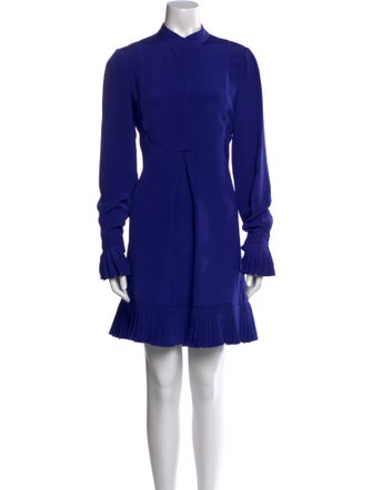 Alexander McQueen Silk Mini Dress