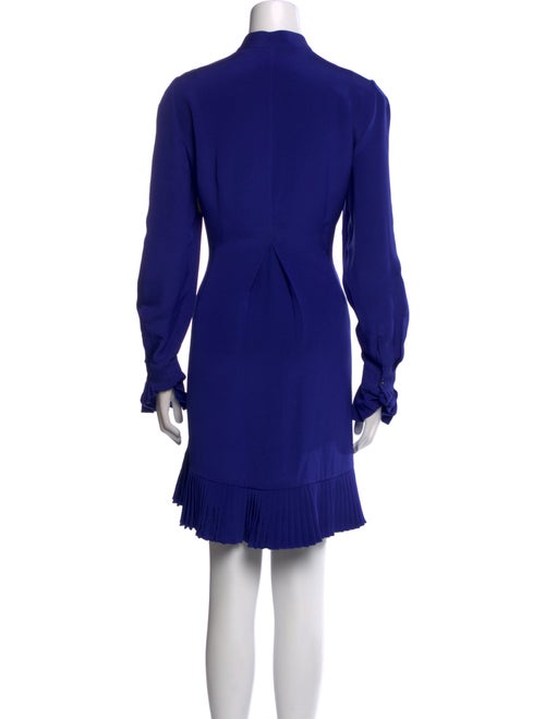 Alexander McQueen Silk Mini Dress