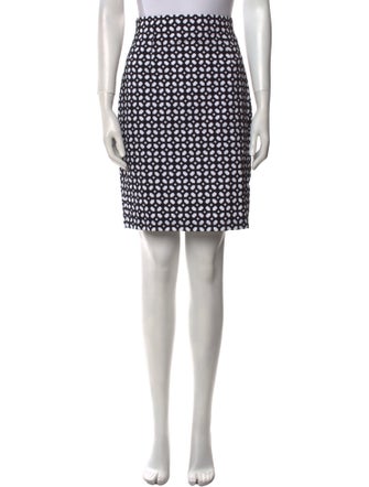 Alexander McQueen Printed Knee-Length Skirt