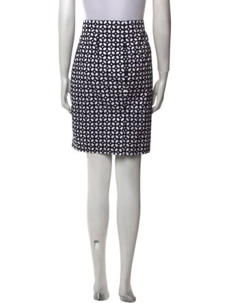 Alexander McQueen Printed Knee-Length Skirt