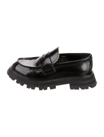 Alexander McQueen Leather Loafers