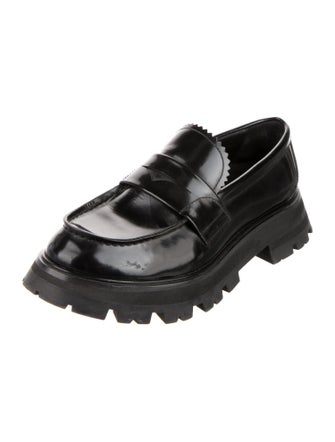 Alexander McQueen Leather Loafers