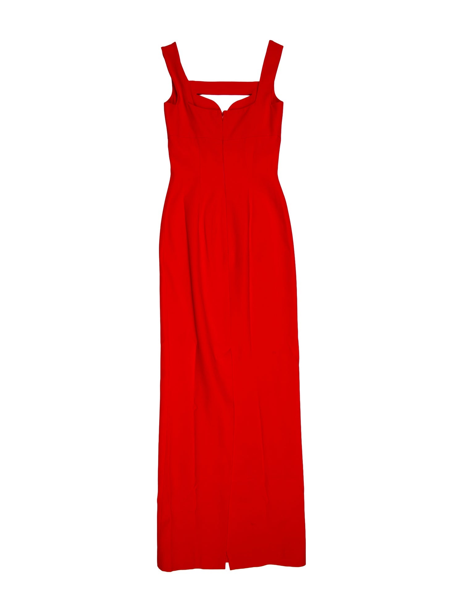 Alexander McQueen Cowl Neck Long Dress