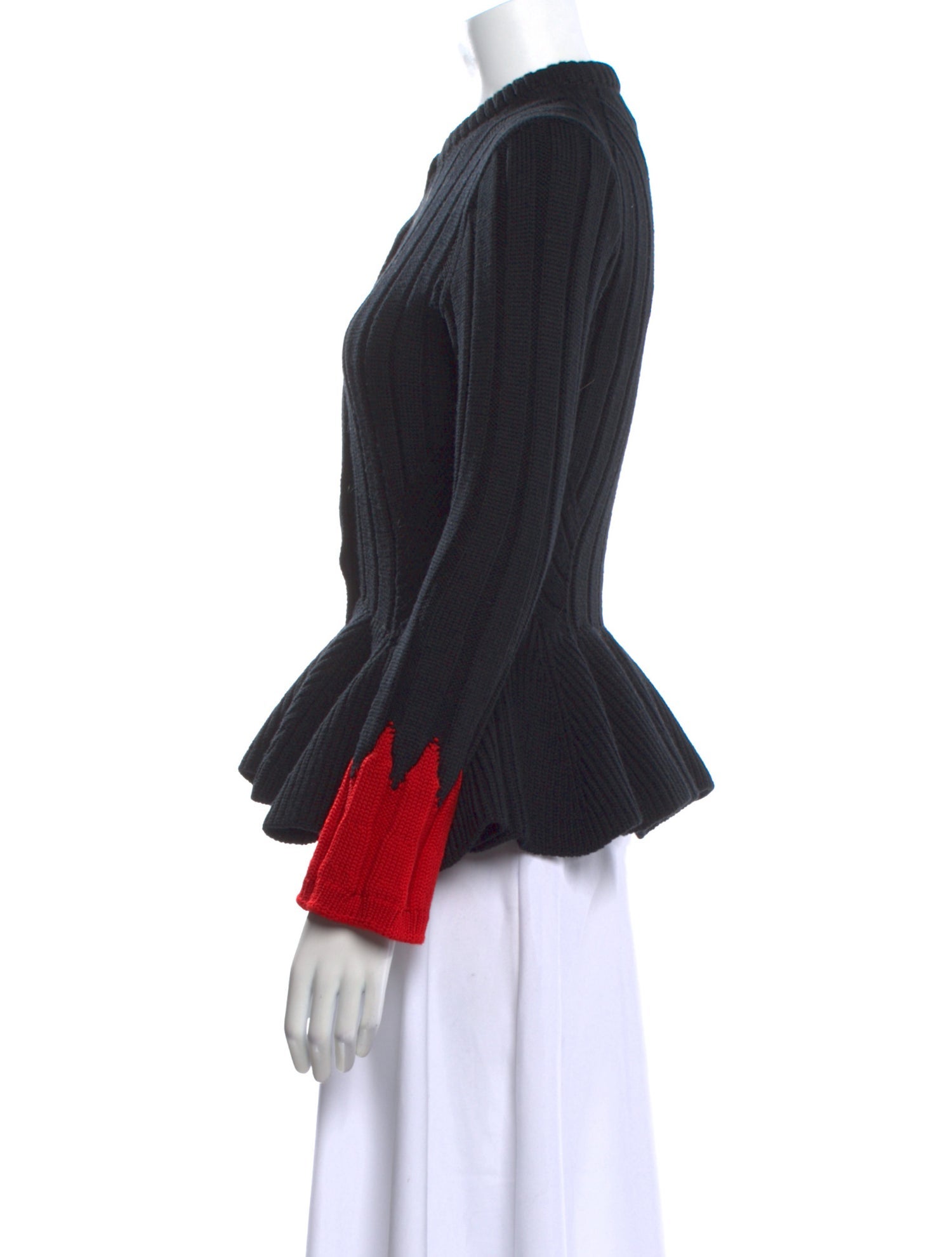 Alexander McQueen Wool Printed Sweater