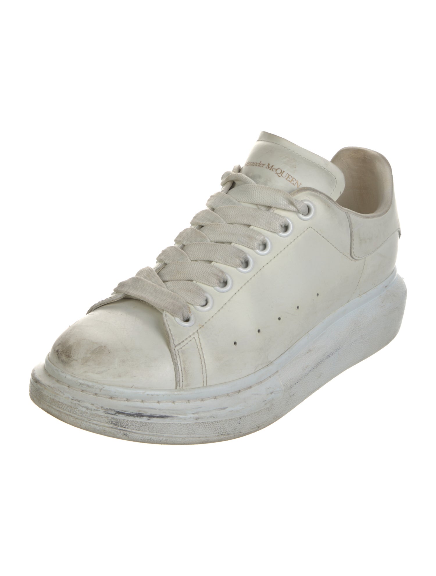 Alexander McQueen Leather Sneakers