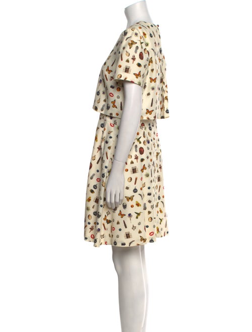 Alexander McQueen Printed Knee-Length Dress