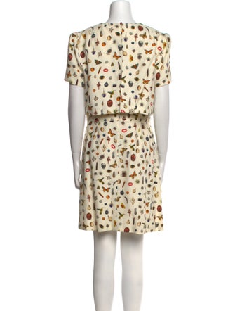 Alexander McQueen Printed Knee-Length Dress