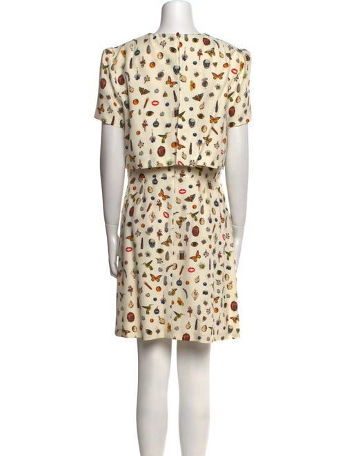 Alexander McQueen Printed Knee-Length Dress