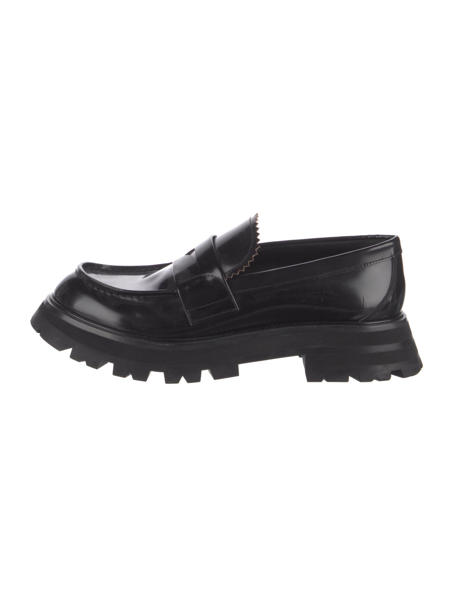 Alexander McQueen Leather Loafers