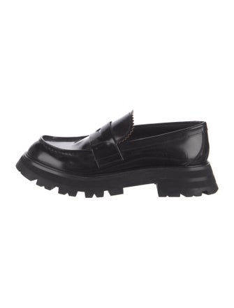 Alexander McQueen Leather Loafers