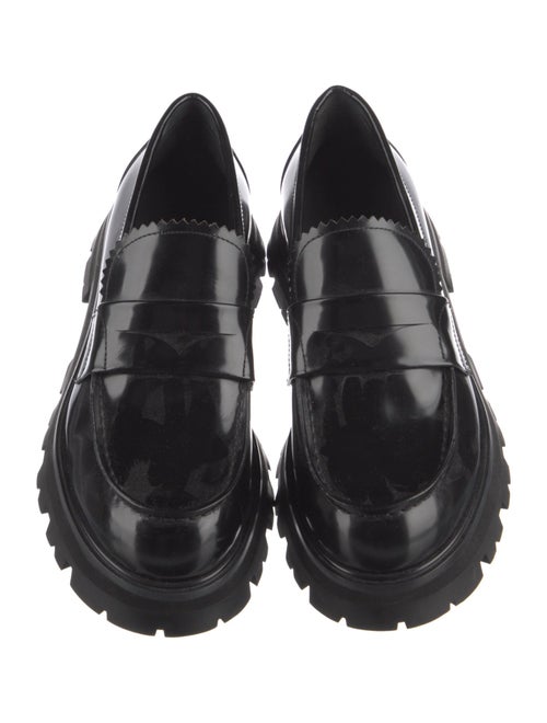 Alexander McQueen Leather Loafers