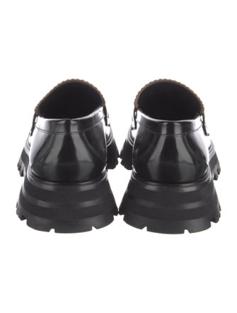 Alexander McQueen Leather Loafers