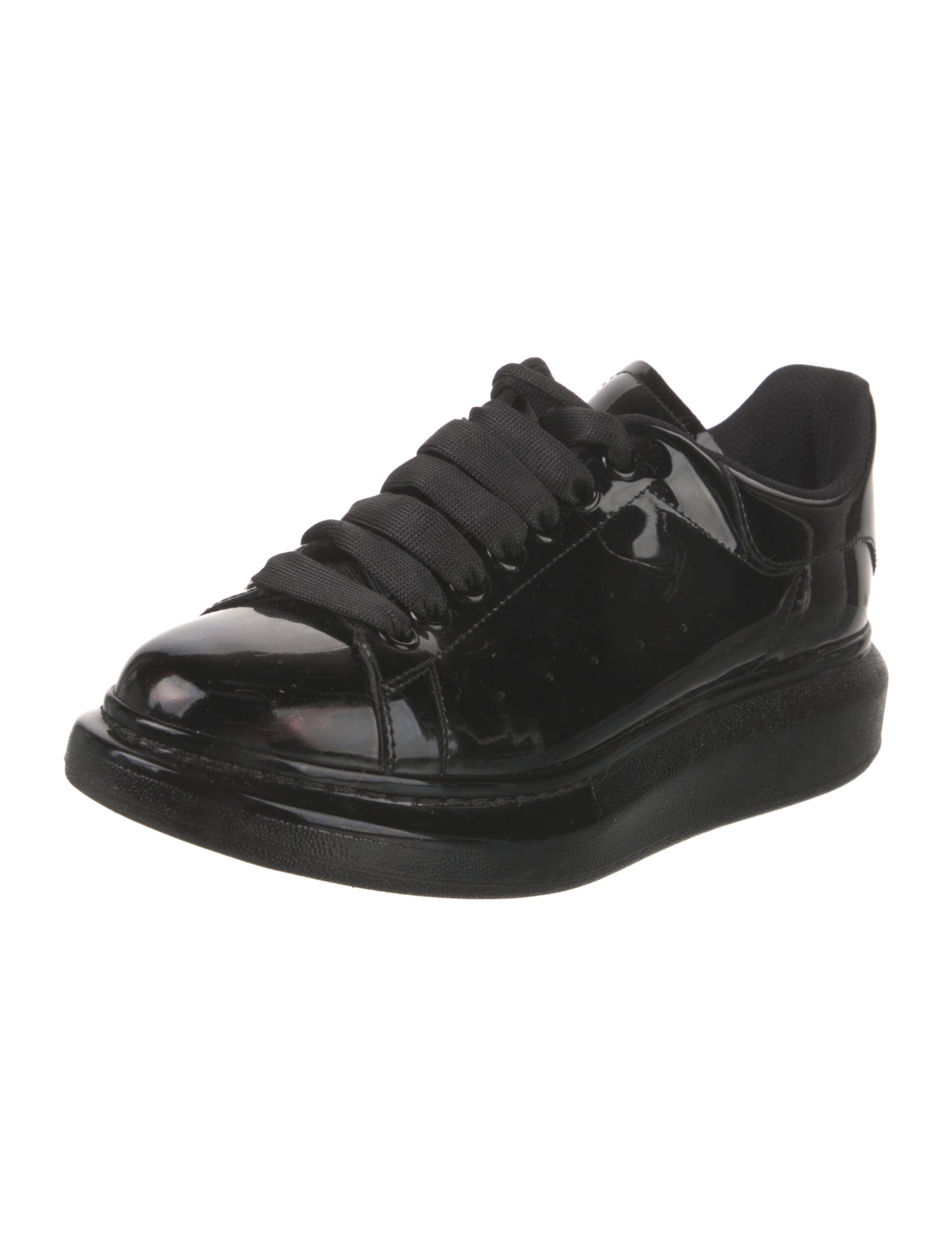 Alexander McQueen Patent Leather Sneakers