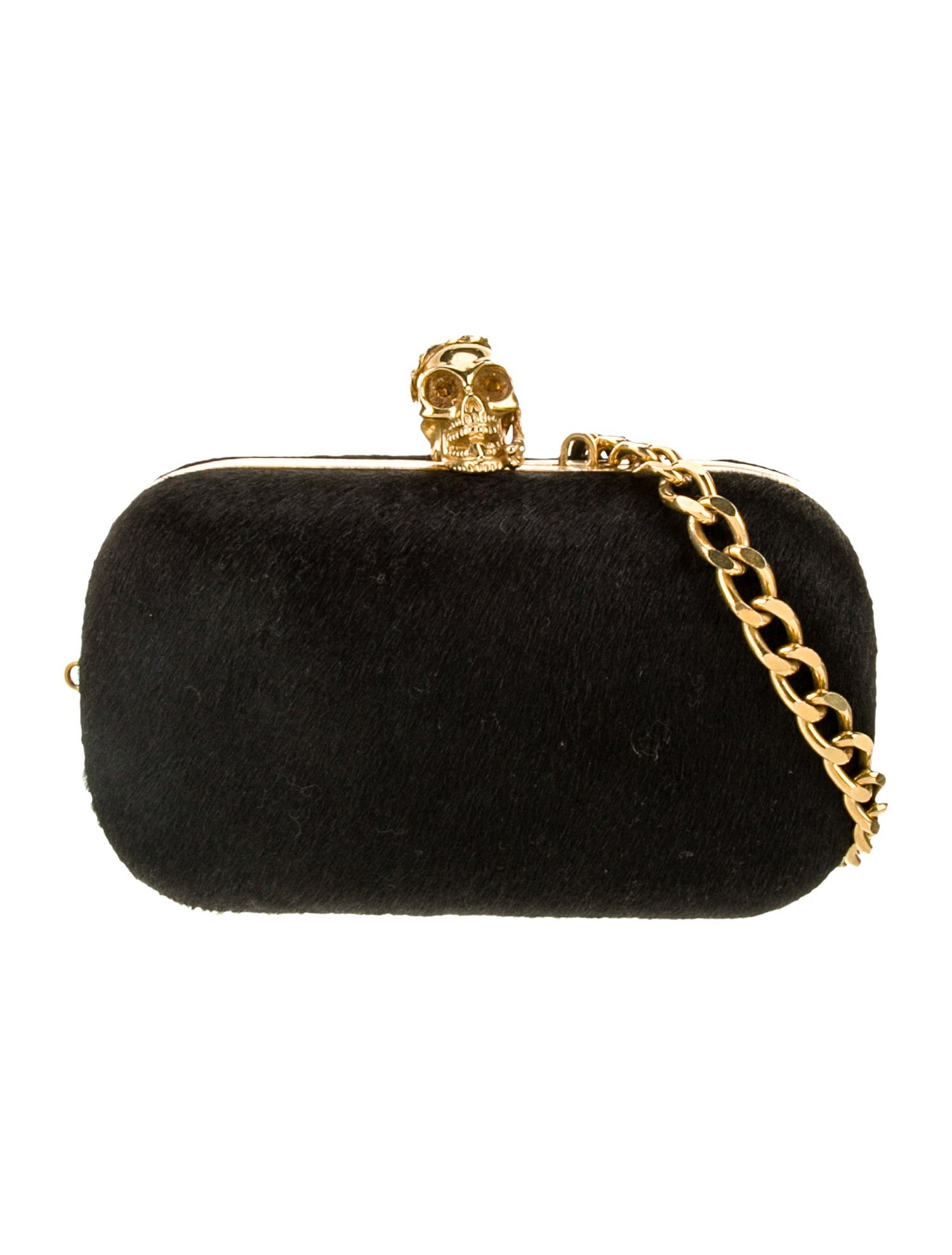 Alexander McQueen Calf Hair Minaudière