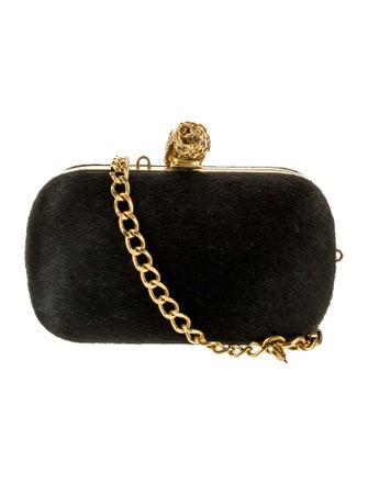 Alexander McQueen Calf Hair Minaudière