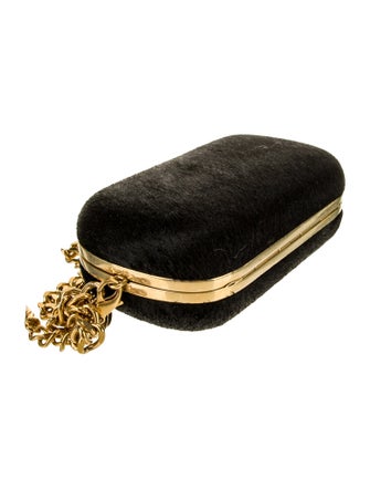 Alexander McQueen Calf Hair Minaudière