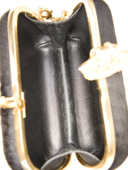Alexander McQueen Calf Hair Minaudière
