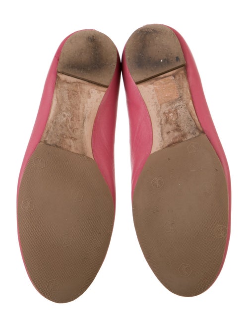 Alexander McQueen Skull Leather Ballet Flats